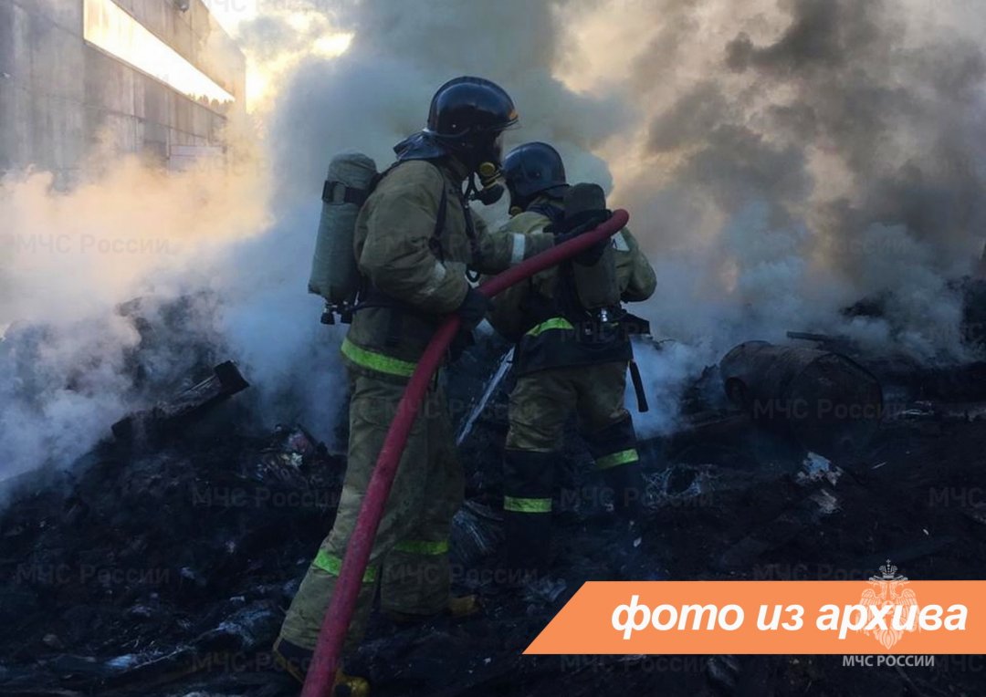 Пожарно-спасательные подразделения Ленинградской области ликвидировали пожар в Кировском районе